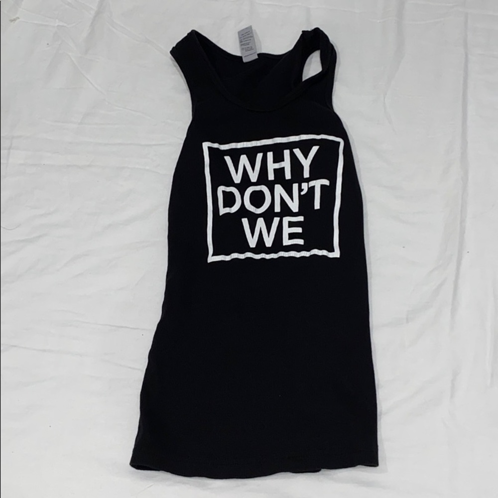 M Why Don’t We ribbed tank top